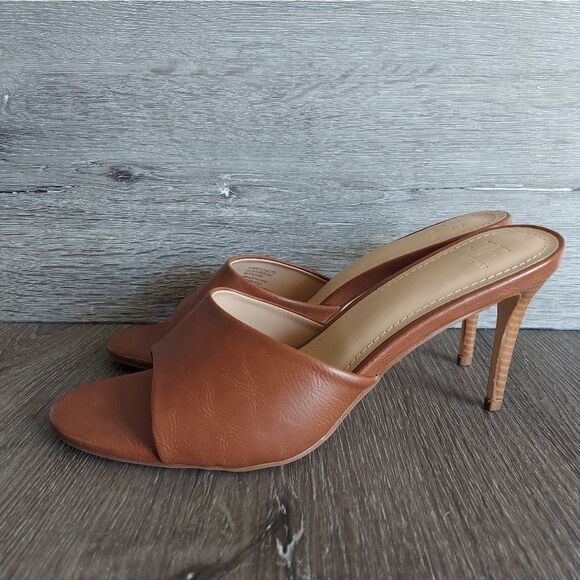 NEW Ayesha Curry x JustFab Audre Stiletto Heeled Mule Sandal Size 10 - Picture 4 of 9